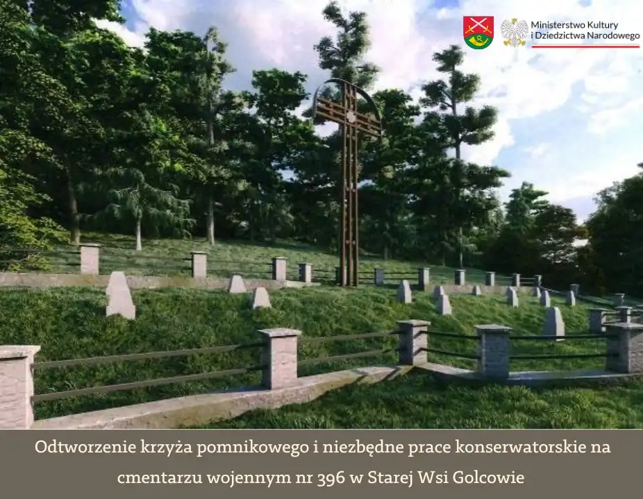 160 tysięcy złotych dofinansowania na Cmentarz Wojenny w Starej Wsi Golcowie