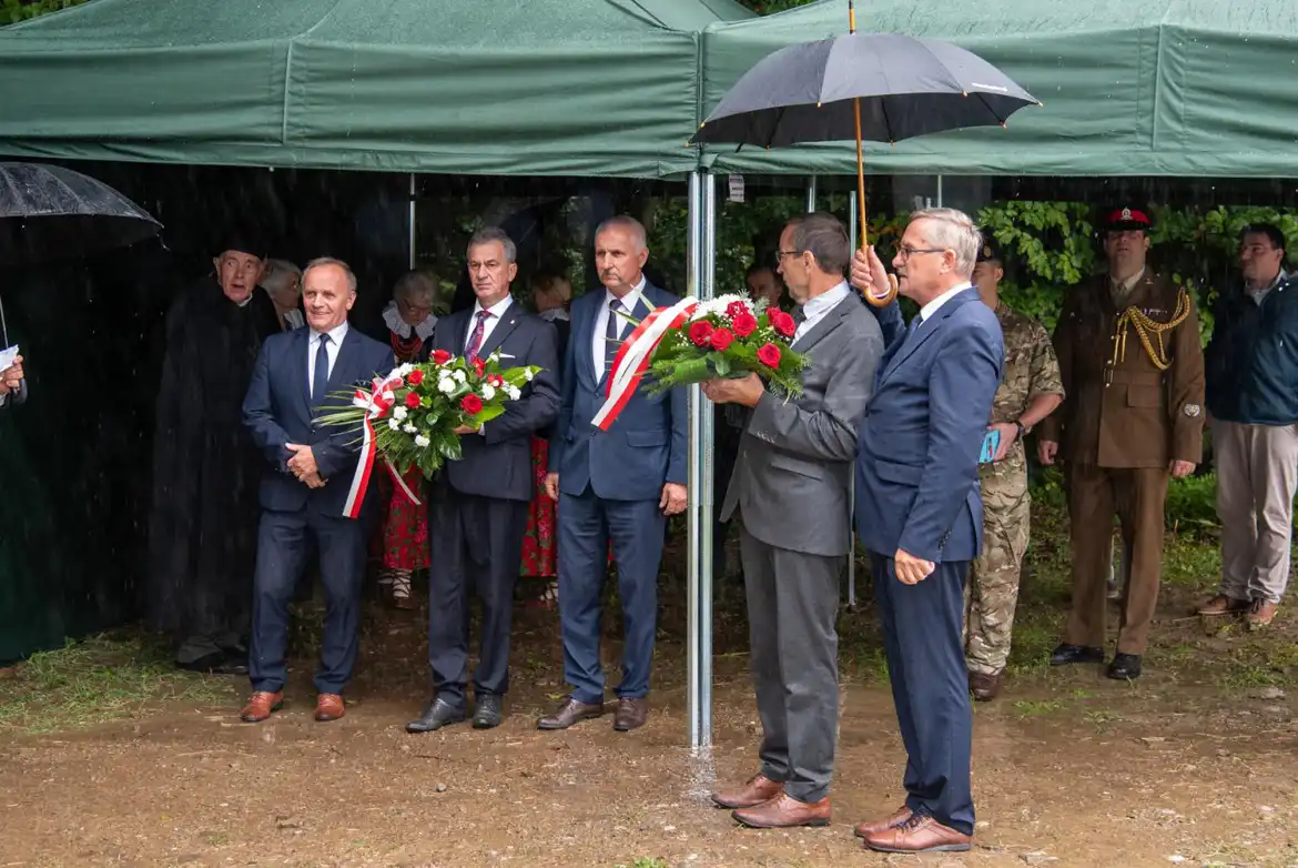W Lipnicy Wielkiej uczcili pamięć brytyjskich lotników