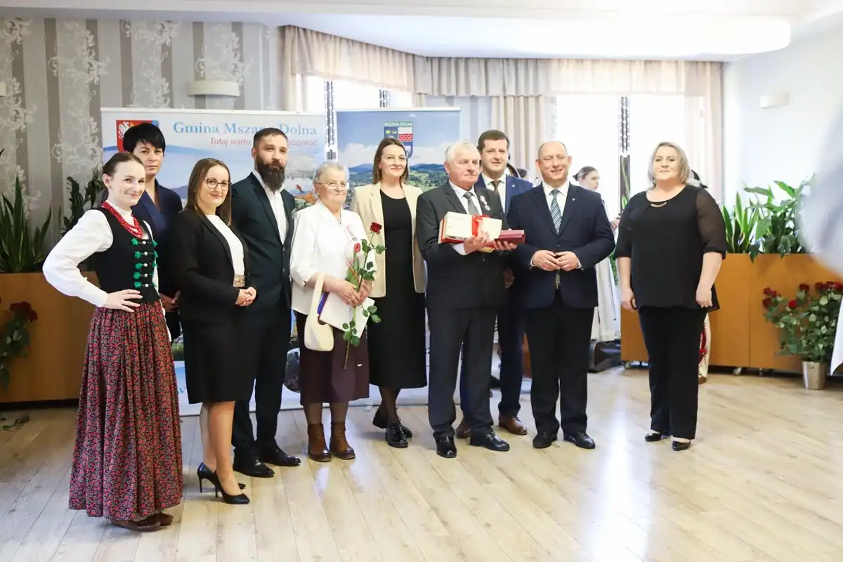 50 lat razem. Wyjątkowe jubileusze małżeńskie w Mszanie Dolnej