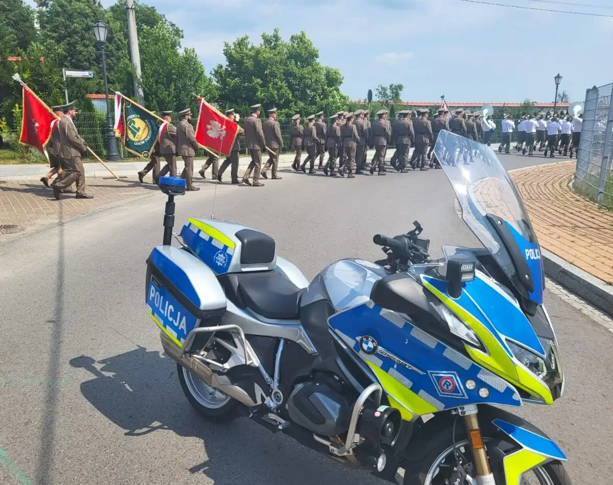 Dzień Leśnika w Starym Sączu. Sądeccy Policjanci dbali o bezpieczeństwo