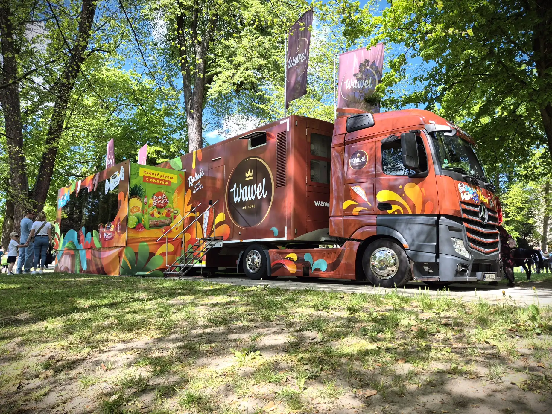 Wawel Truck w Limanowej. Czekoladowa przygoda dla całych rodzin