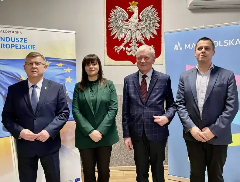 Marszałek Witold Kozłowski z wizytą w Gródku nad Dunajcem