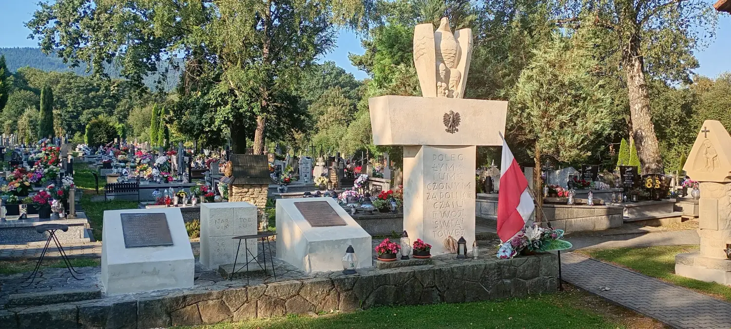 Ważna inwestycja na cmentarzu w Tymbarku. Pomnik odzyska dawny wygląd