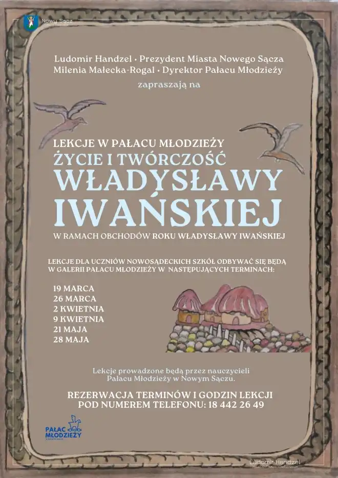 Odkryj świat Władysławy Iwańskiej. Nezwykłe lekcje w Pałacu Młodzieży