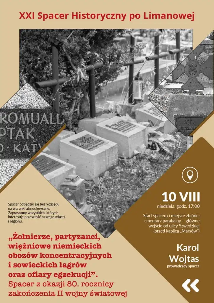 XXI Spacer Historyczny po Limanowej – pamięć o bohaterach II wojny światowej