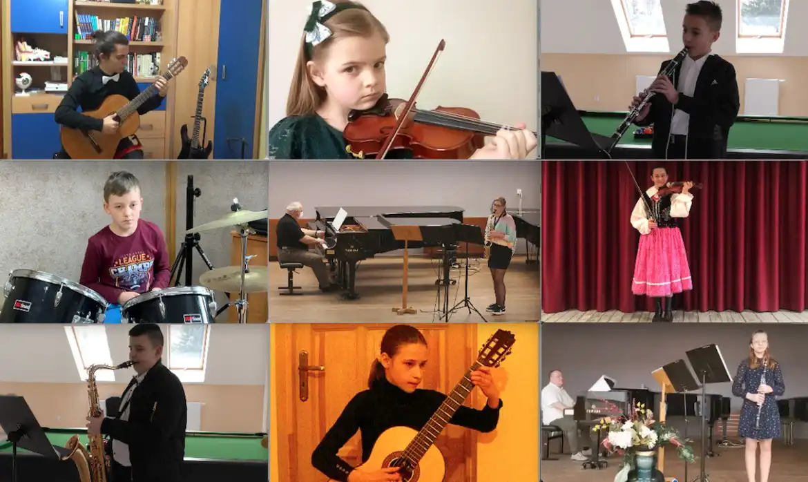 XXVI Powiatowy Konkurs Młodych Muzyków: Instrumentaliści zagrali on-line. Jury przyznało nagrody