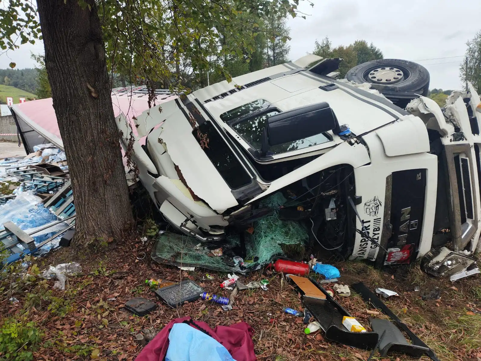Zginął w zderzeniu z ciężarówką. Tragedia na DK75