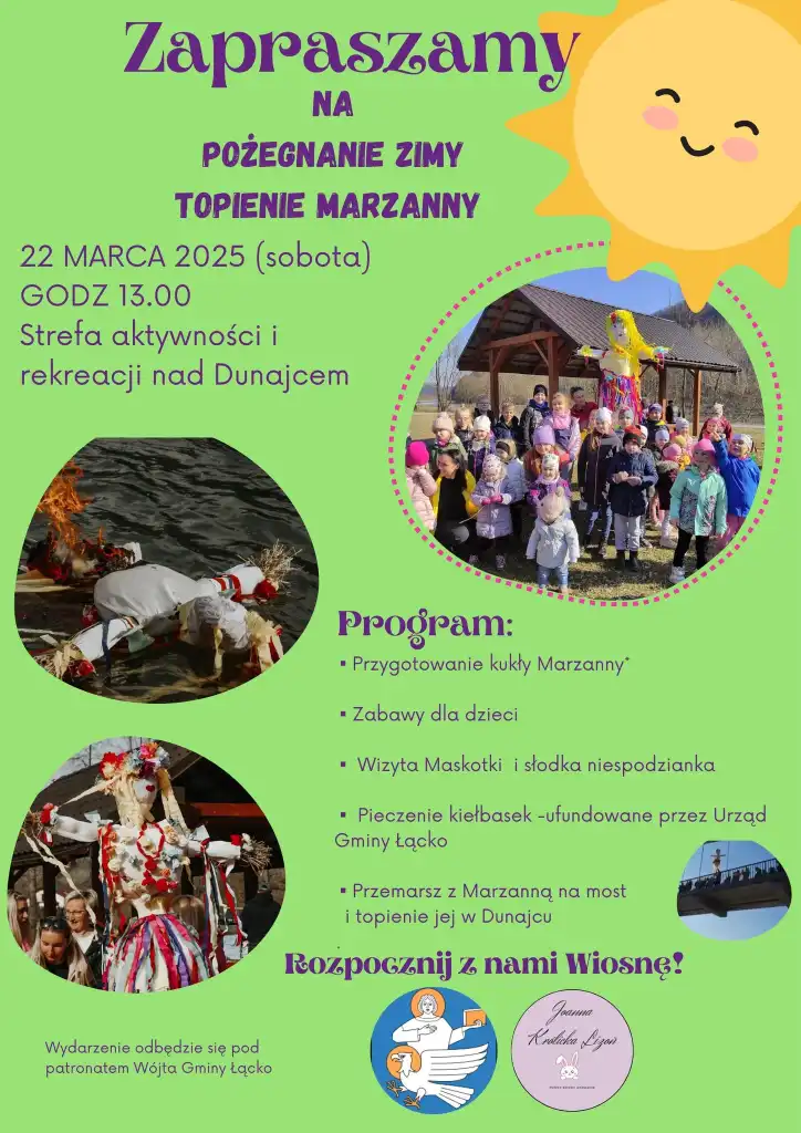 Pożegnanie zimy w Łącku. Tradycyjne topienie Marzanny już w sobotę