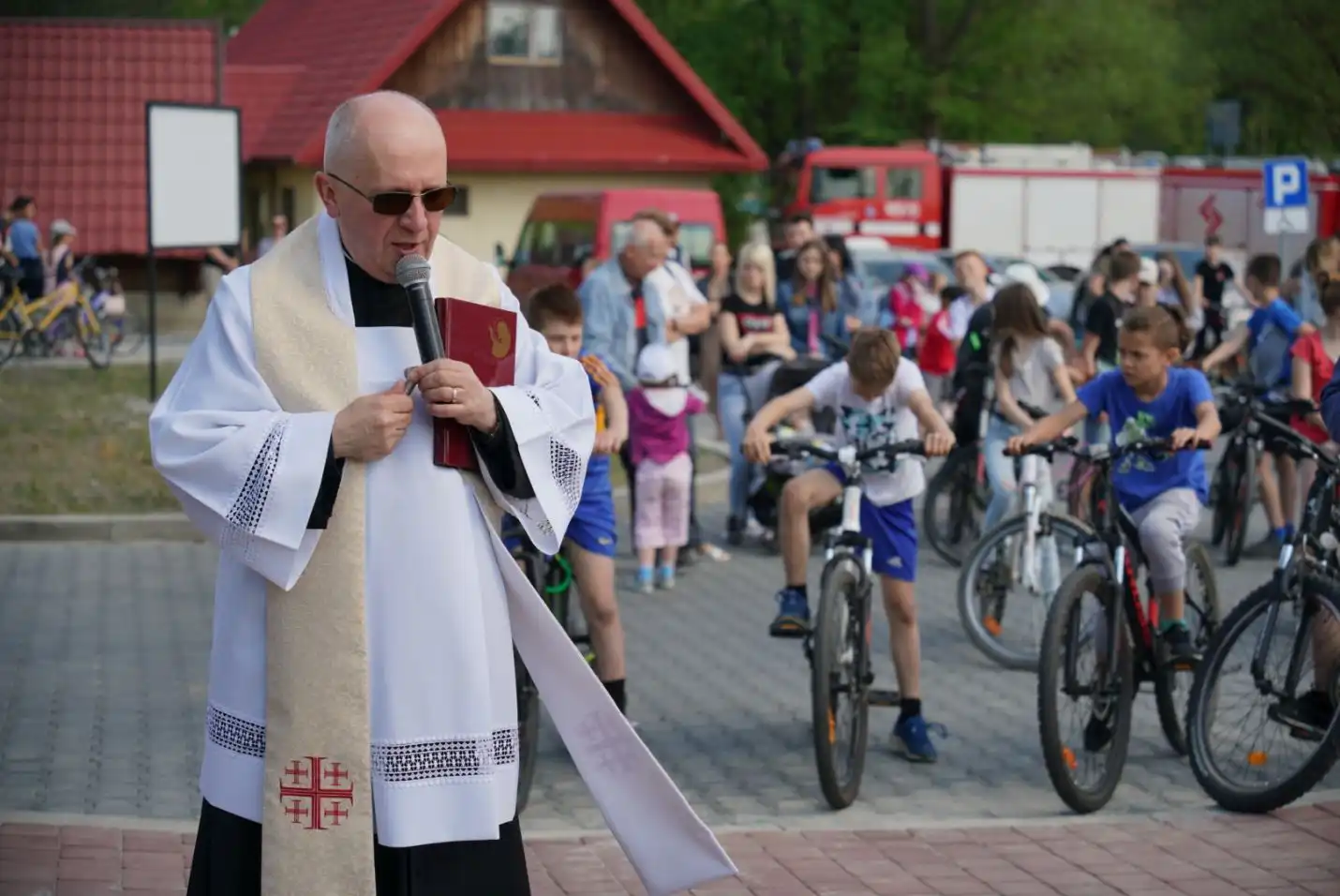 W Tymbarku otwarto miasteczko rowerowe
