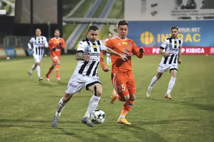 Sandecja remisuje z Bruk-Betem Termalicą Nieciecza