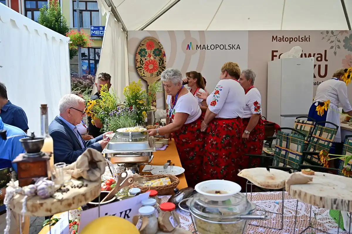 Tłumy podczas Małopolskiego Festiwalu Smaku w Gorlicach