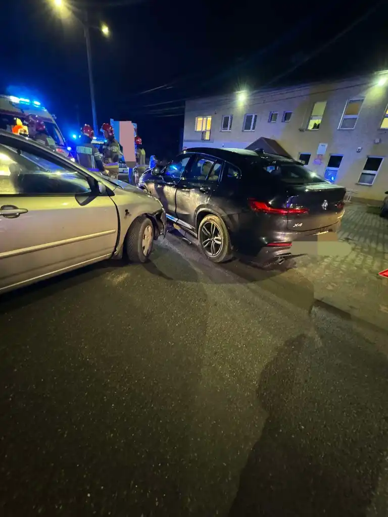 Zderzenie dwóch pojazdów w Kamionce Wielkiej