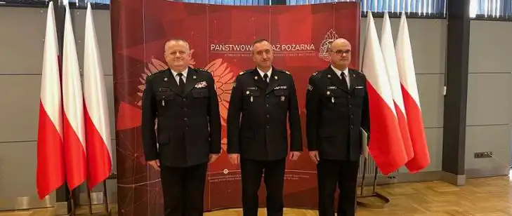 Nowy zastępca komendanta miejskiego PSP w Nowym Sączu
