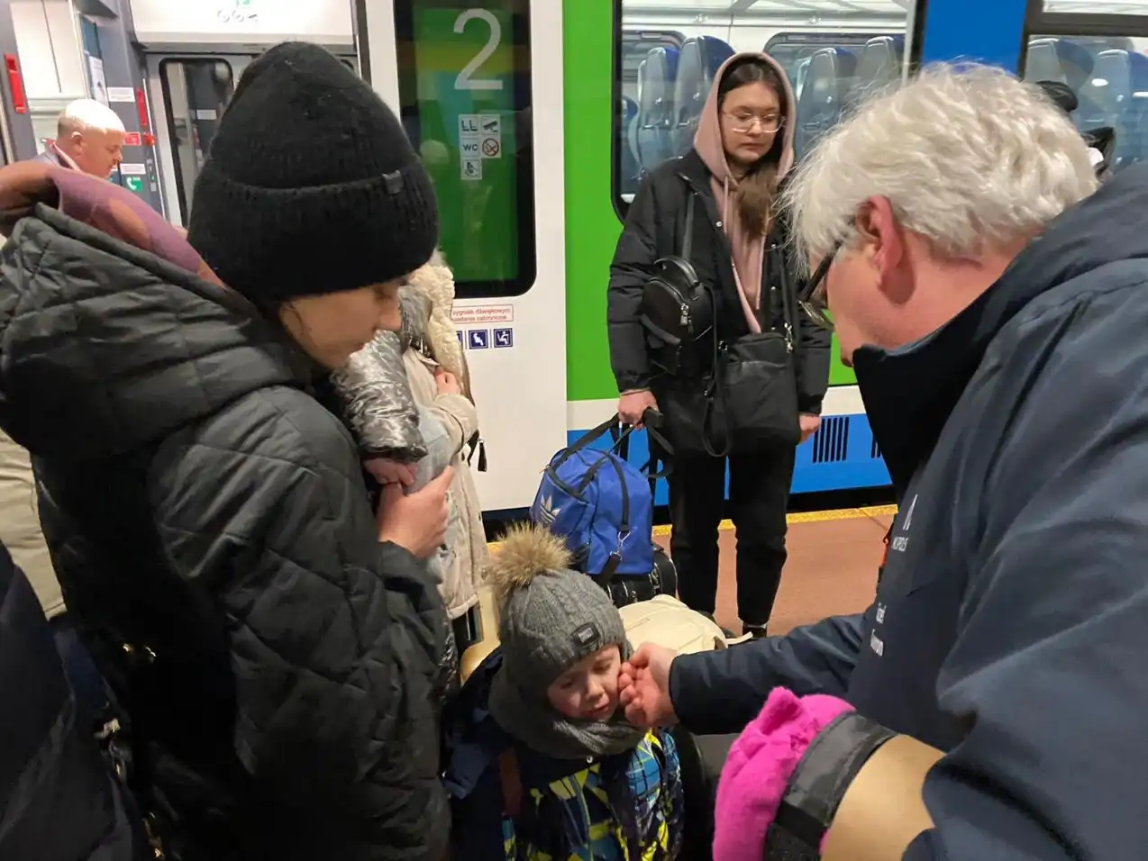 Kolejni uchodźcy szczęśliwie dotarli do Małopolski