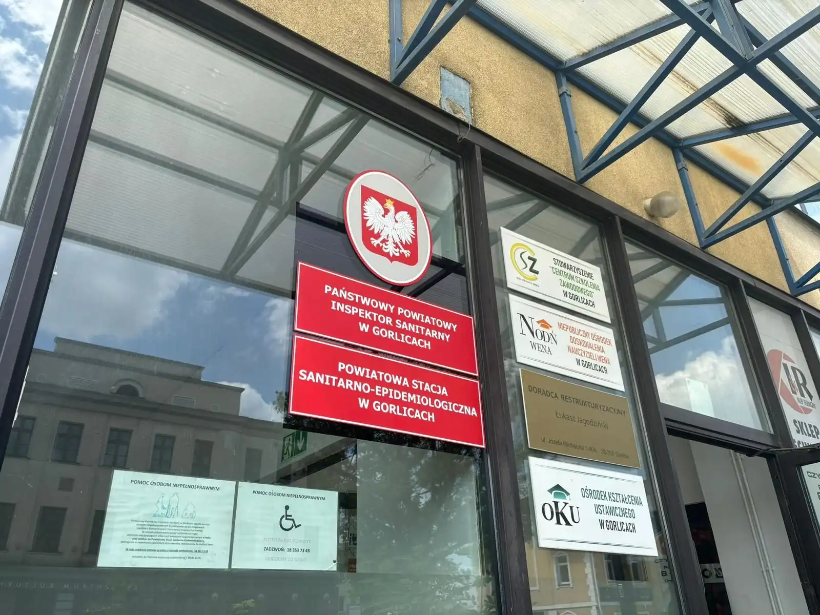 I wicewojewoda małopolska z wizytą w Powiatowej Stacji Sanitarno-Epidemiologicznej w Gorlicach