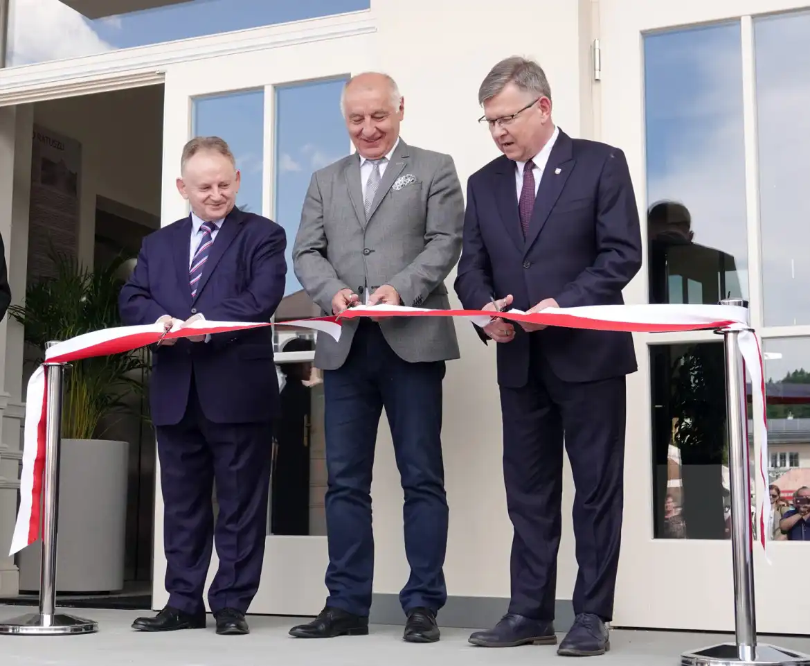 Nowy ratusz w Muszynie uroczyście otwarty