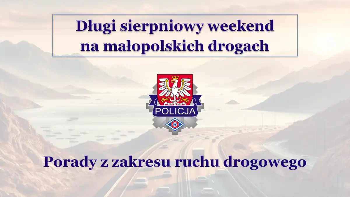Sierpniowy weekend: więcej aut, więcej patroli, więcej uwagi