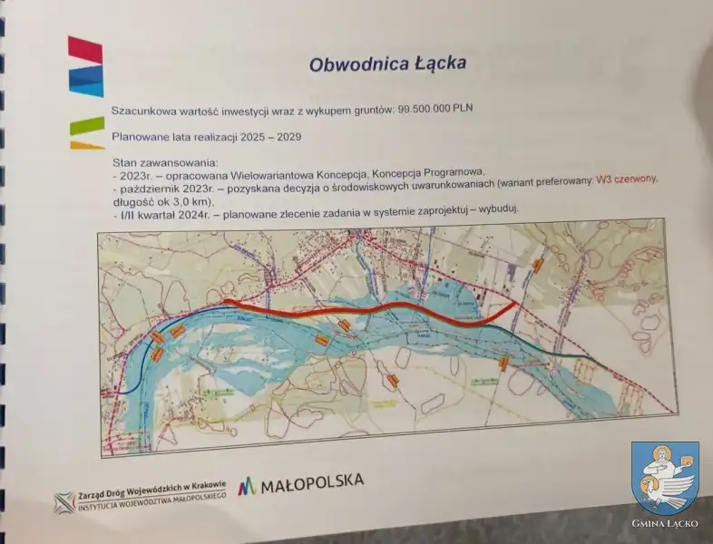 Ogłoszono przetarg na budowę Obwodnicy Łąckiej. Koszt inwestycji to blisko 100 mln zł