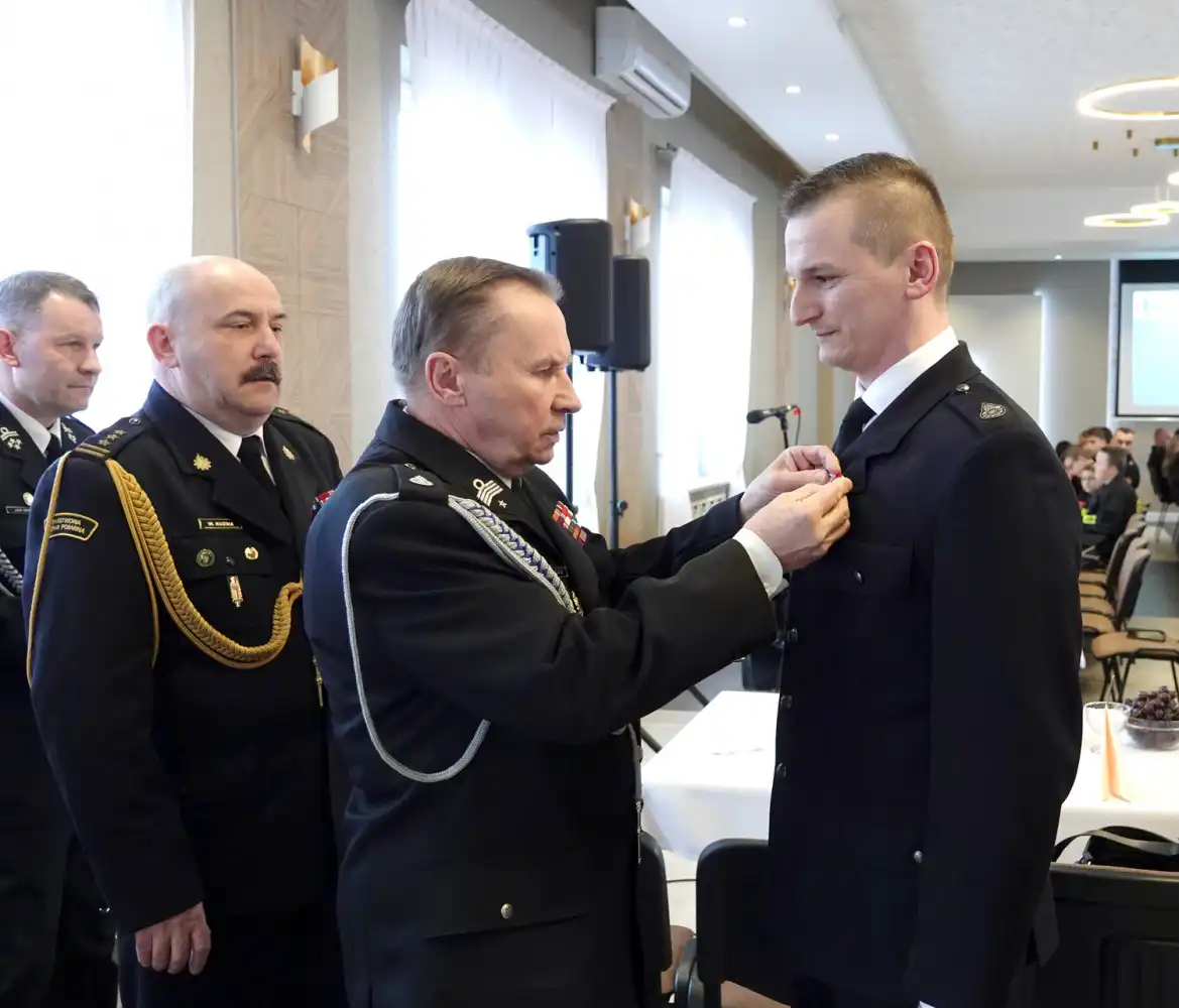 Strażacy ochotnicy z Łącka z promesą na zakup sprzętu