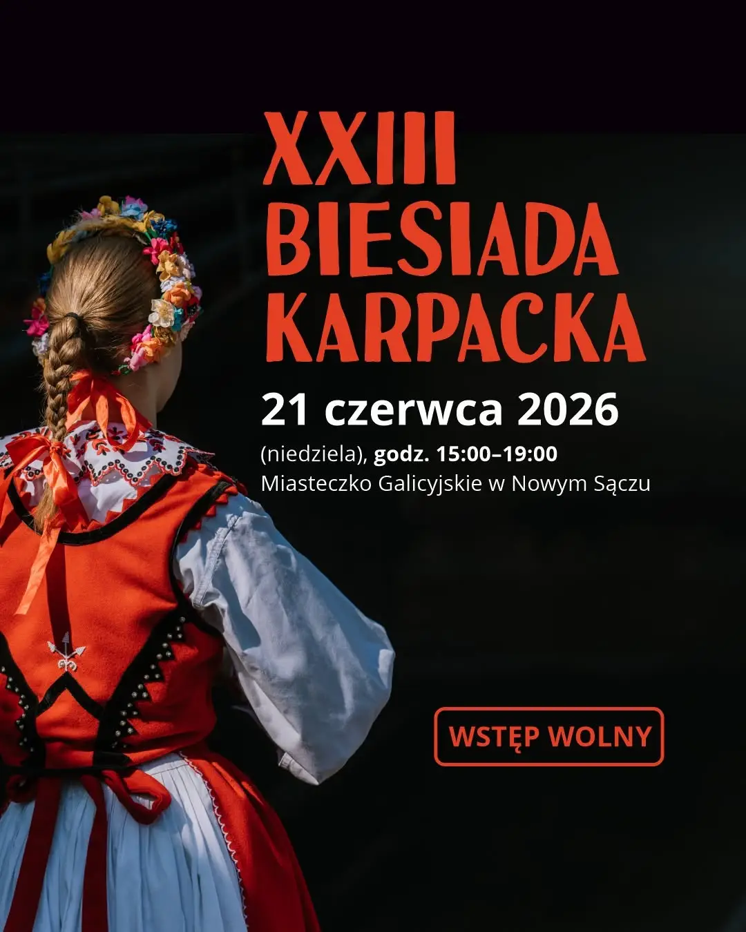 Regionalne zespoły, rękodzieło i lokalne smaki. XXIII Biesiada Karpacka już wkrótce