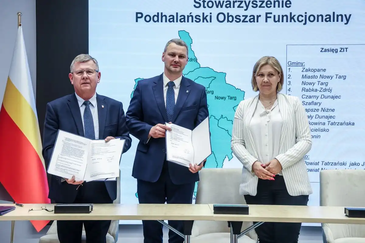 Stowarzyszenia: Gorlicki Obszar Funkcjonalny oraz Sądecki Obszar Funkcjonalny z dofinansowaniem na przygotowanie strategii dla Zintegrowanych Inwestycji Terytorialnych 2021-2027