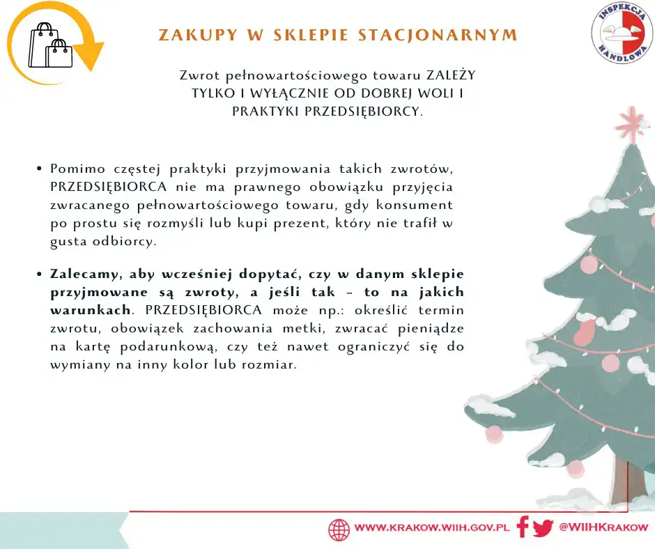 Kiedy można zwrócić do sklepu nietrafiony prezent?