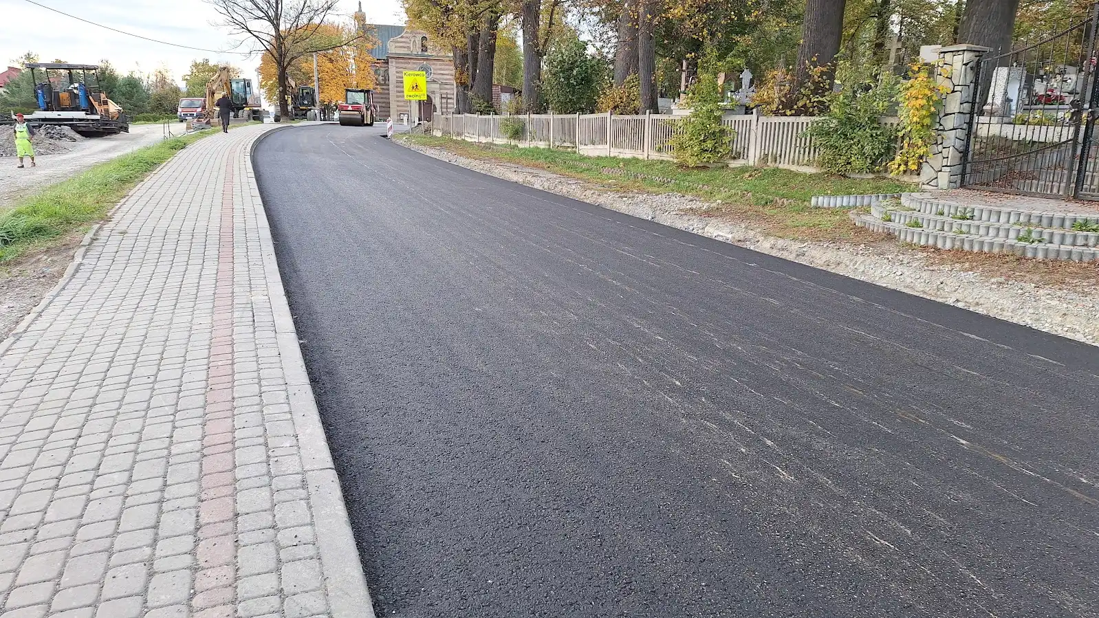 Droga powiatowa Nowy Sącz - Cieniawa w Mystkowie już przejezdna