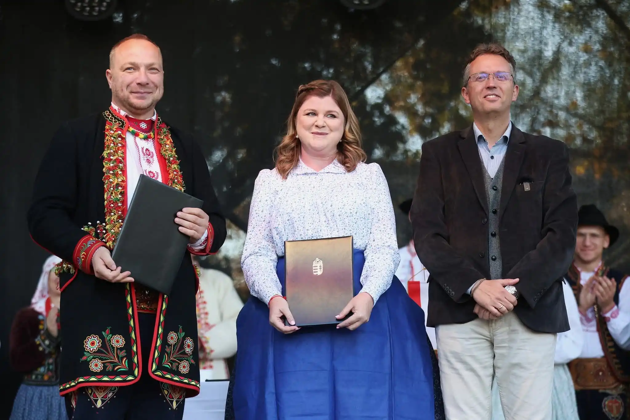 Łukowica i Mogyoród zacieśniają współpracę. Podczas Święta Plonów podpisano list intencyjny