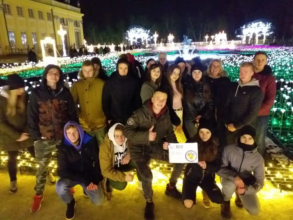 Uczniowie ZSP w Krynicy-Zdroju "Poznają Polskę"