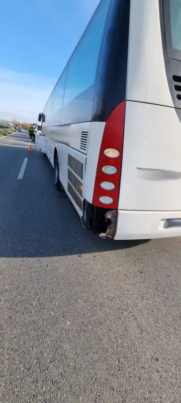 Wypadek w Podegrodziu. Osobówka zderzyła się z autobusem. Sześcioro dzieci zostało poszkodowanych