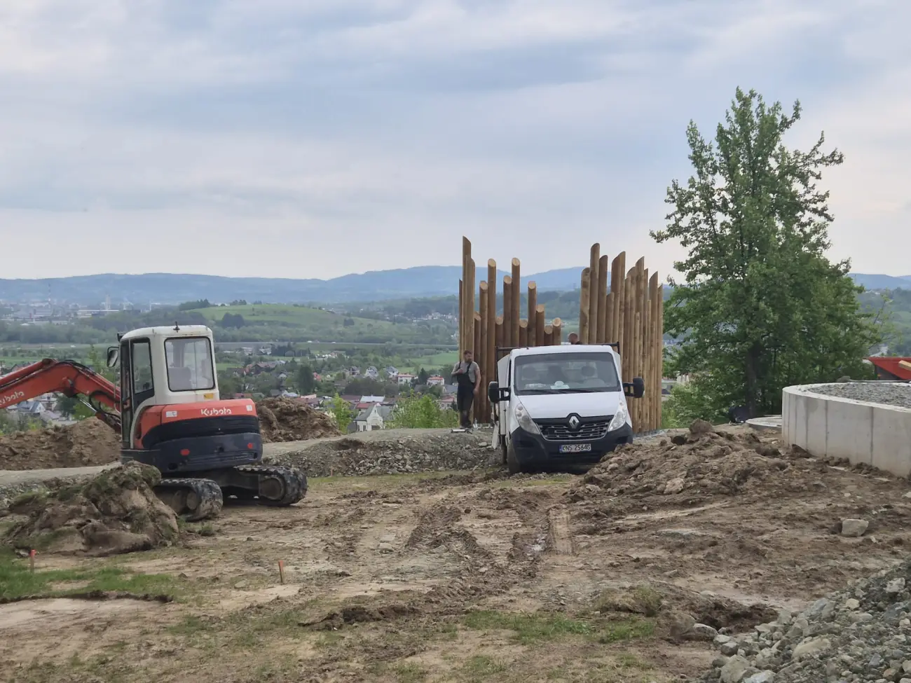 Orbisfera prawie gotowa. Na Miejskiej Górze powstaje wyjątkowa atrakcja