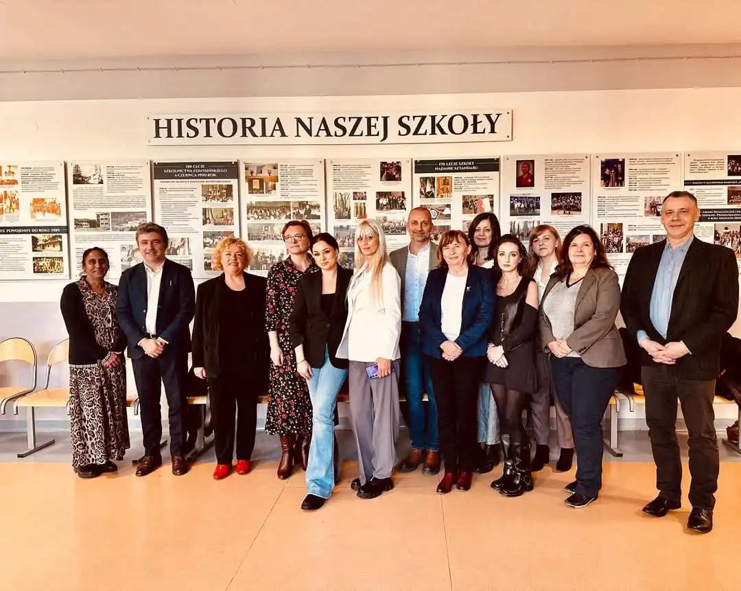 Wizyta gości z Łotwy i Ministerstwa Spraw Wewnętrznych w Limanowej