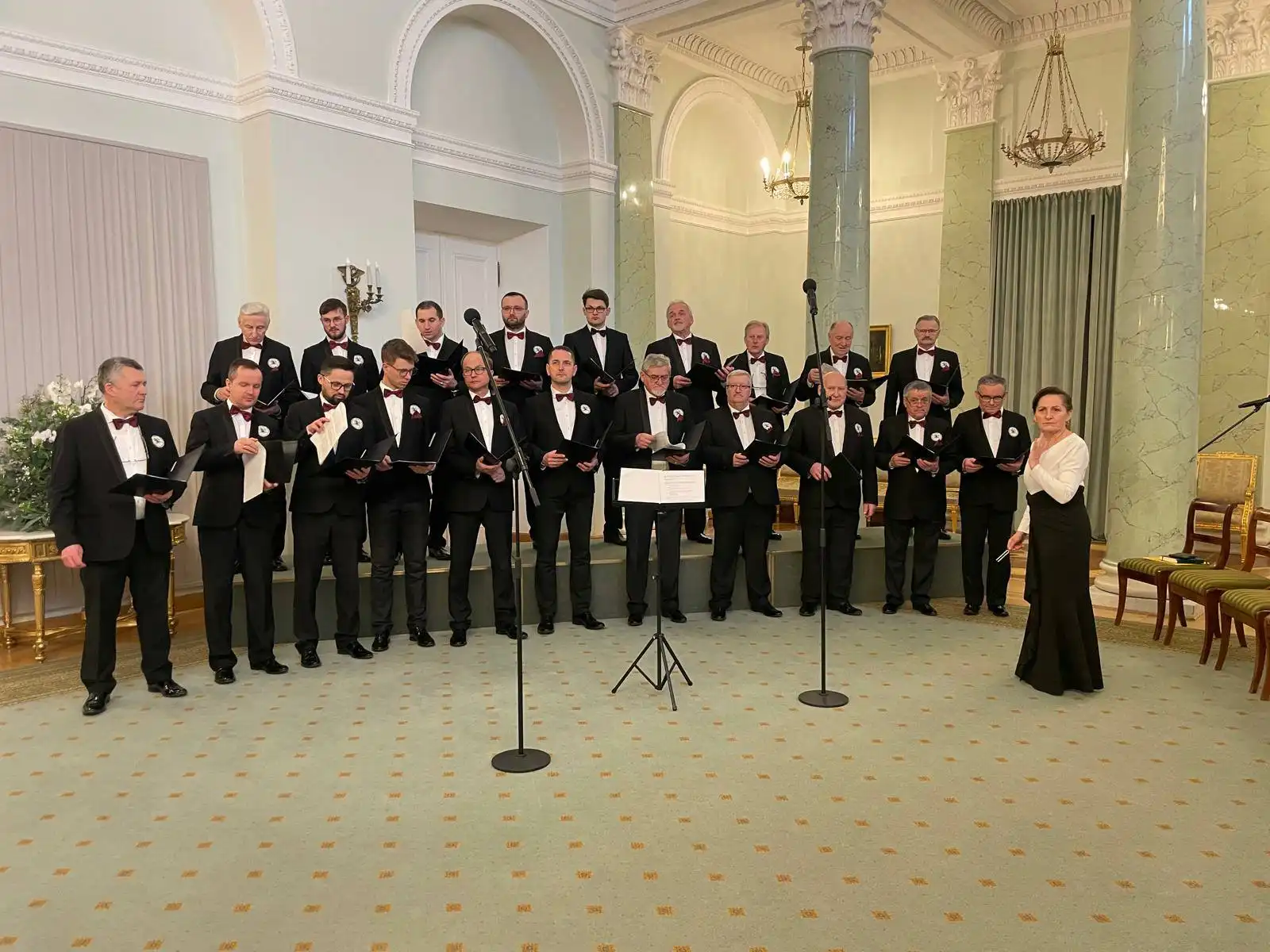 Chór Męski z Limanowej w Pałacu Prezydenckim. 100 lat muzycznej tradycji