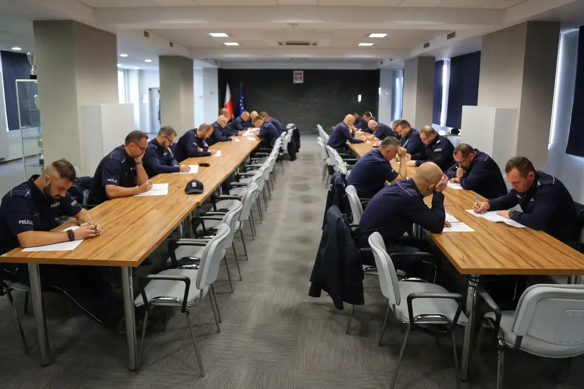 Finał III Ogólnopolskiego Turnieju I Stopnia Służby Dyżurnej Policji Garnizonu Małopolskiego