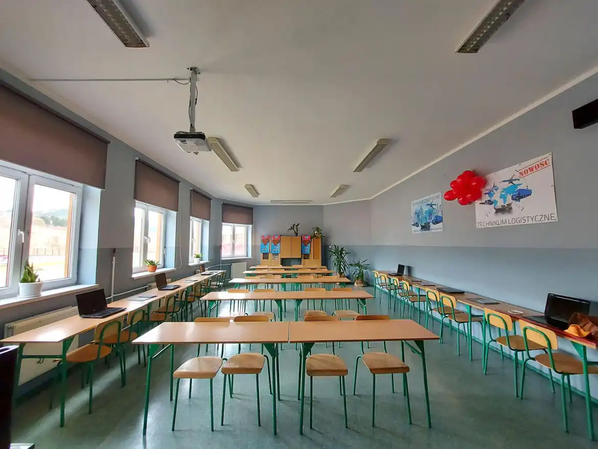 W ZSP w Krynicy-Zdroju utworzono nowy kierunek - technikum logistyczne