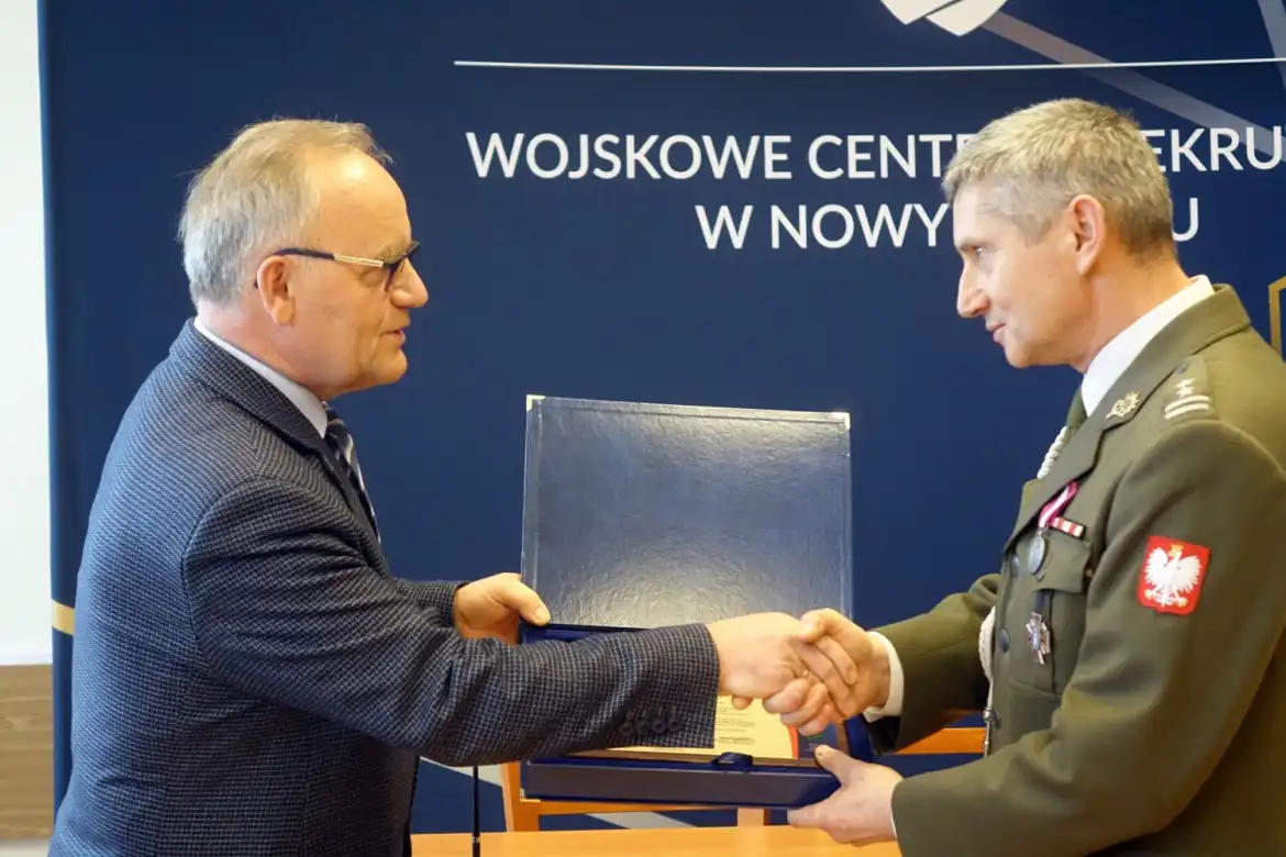 Służba z pasją. Ppłk Kiełbasa doceniony za pracę na rzecz bezpieczeństwa