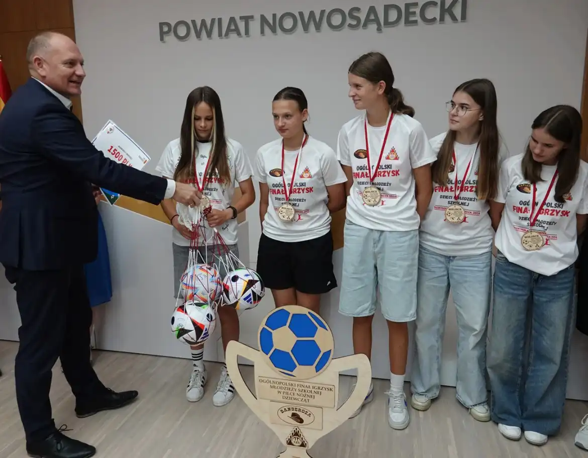 Starosta Nowosądecki nagrodził utalentowanych sportowców