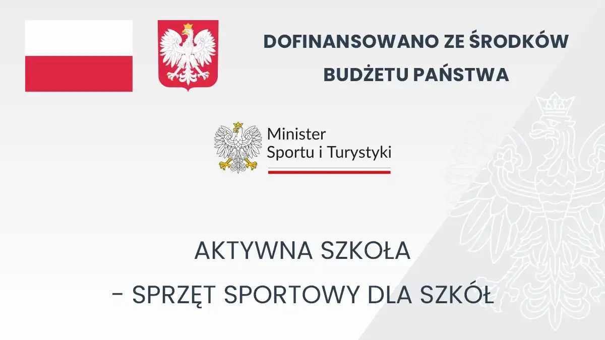 Aktywna Szkoła w Grybowie. Nowy sprzęt sportowy na zajęcia wychowania fizycznego