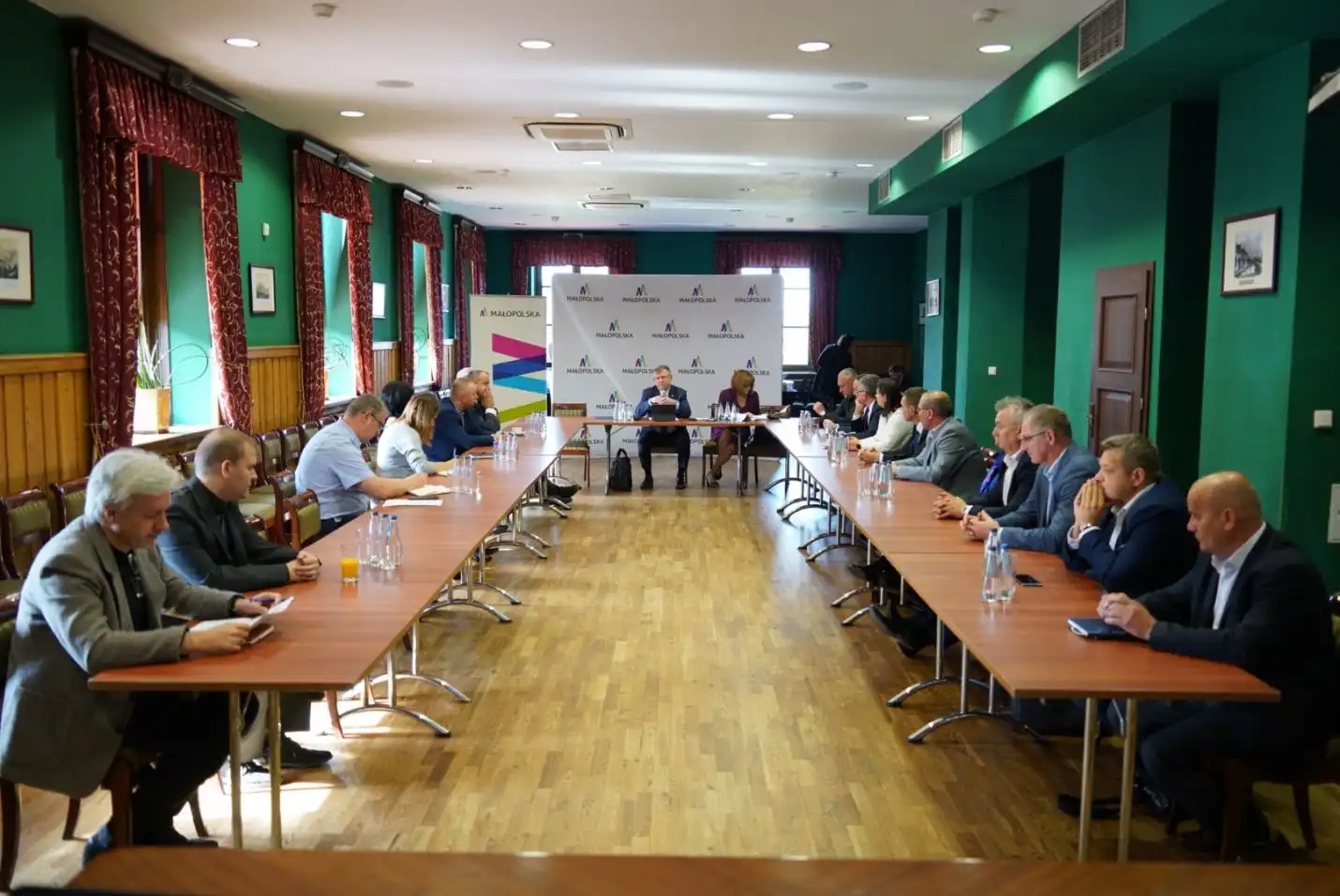 Marszałek Witold Kozłowski spotkał się z włodarzami Sądecczyzny