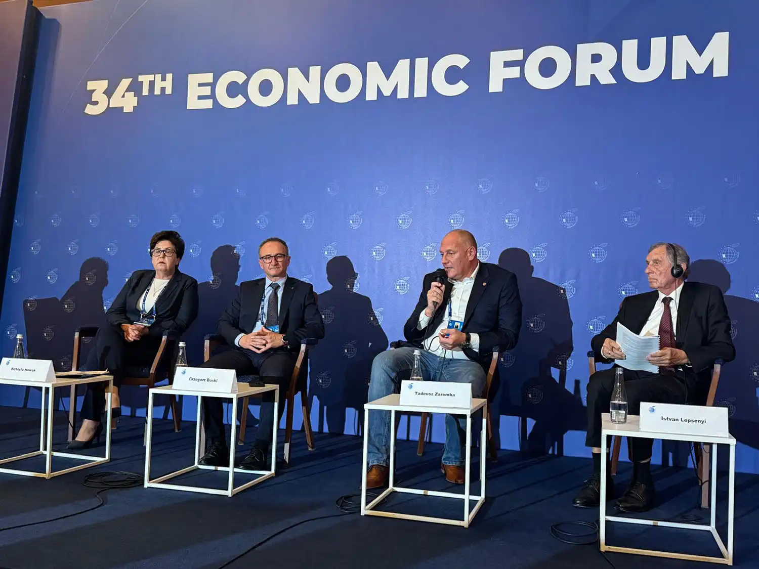 Sądeccy samorządowcy na Forum Ekonomicznym w Karpaczu