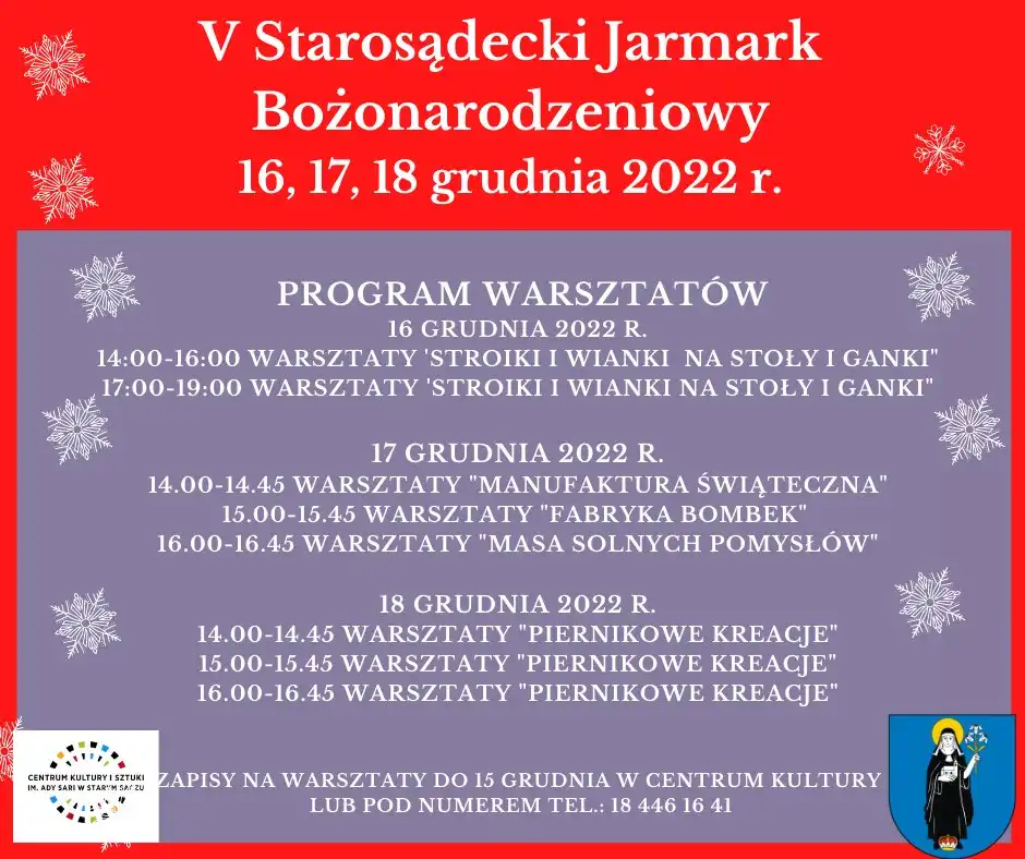 V Starosądecki Jarmark Bożonarodzeniowy
