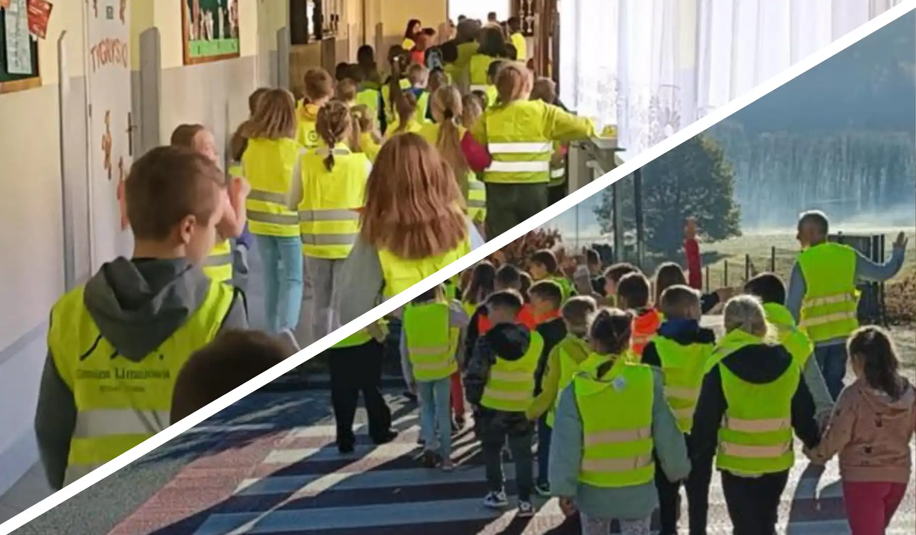 Młynne świeci przykładem. Dzień odblaskowy w szkole