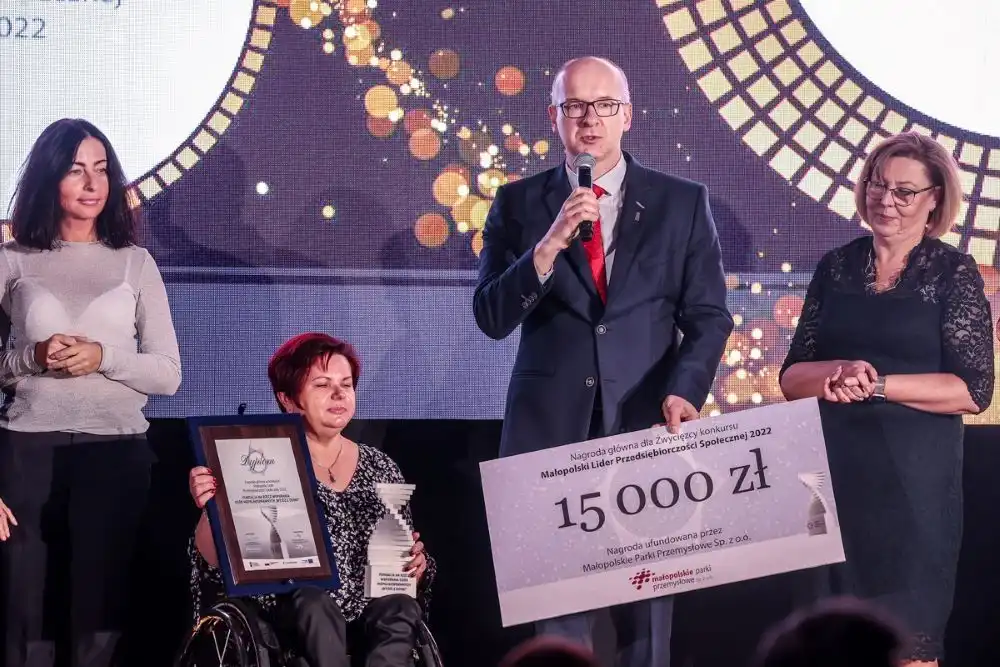 Znamy laureatów Konkursu Małopolski Lider Przedsiębiorczości Społecznej 2022