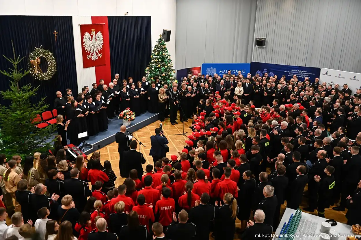Jedność i służba. Wojewódzkie Spotkanie Opłatkowe Strażaków