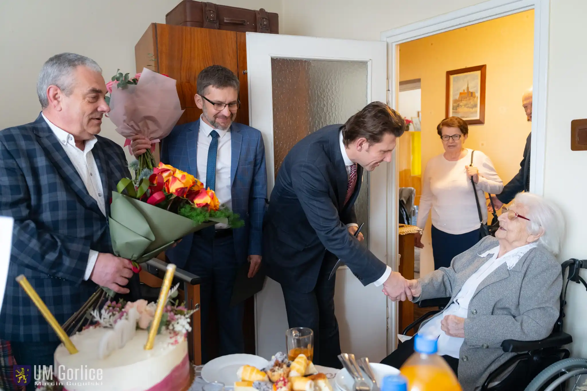 Pani Zofia Gurgul świętuje setne urodziny