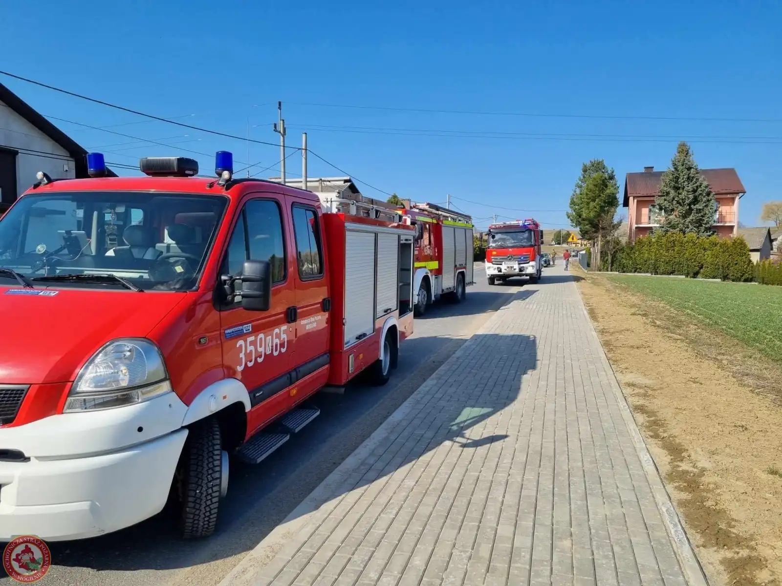 Wypadek w Koniuszowej. Dwie osoby w szpitalu
