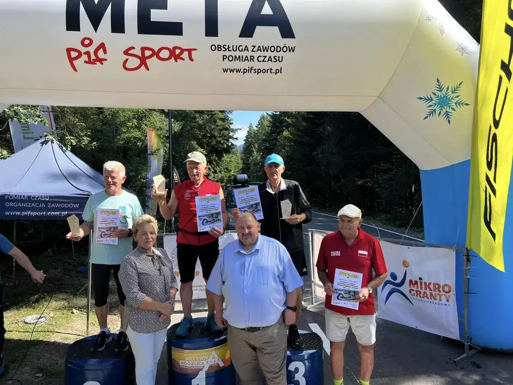 Zawody nartorolkowe Aktywna Mogielica Uphill IV na Nartorolkach” 2023 za nami
