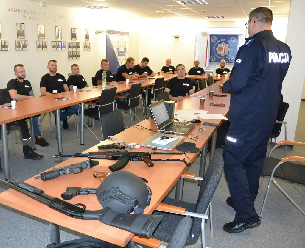 Ćwiczenia pod kryptonimem „EGIDA-22” w sądeckiej komendzie