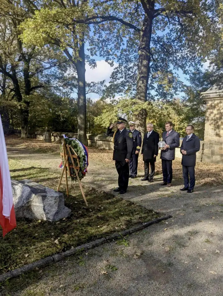Wizyta delegacji ze Słowenii w Gorlicach. Hołd dla pamięci żołnierzy poległych w I wojnie światowej