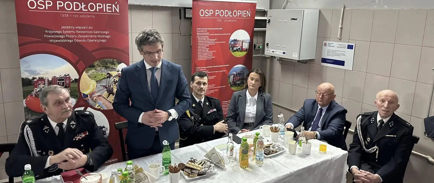 Tradycja i rozwój w jednym. Jednostka OSP Podłopień z nowym zarządem